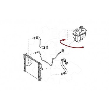 Tuyau de Refroidissement Pour Mercedes-Benz Classe E T-Model CLS 2115010125