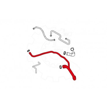 Tuyau de Refroidissement Pour Opel Corsa C Tigra 1336233 6336101