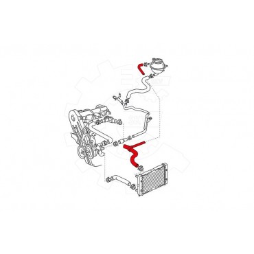 Tuyau de Refroidissement Pour VW Passat 357121101 357121101B 357121101G