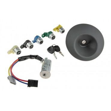 Jeu de Serrures de Portes + Allumage + Réservoir Pour Renault Kangoo 7701472590