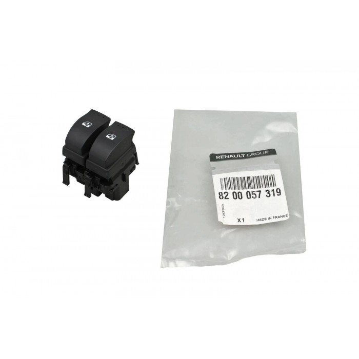 Bouton de Lève Vitre Pour Renault Megane II Trafic 8200057319, 8200549867
