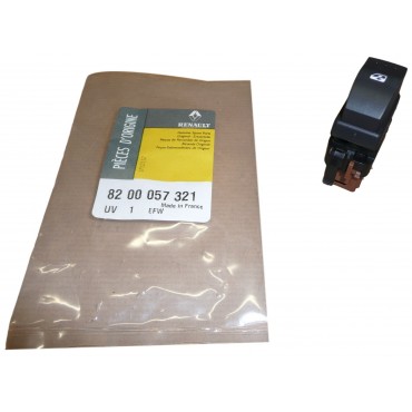 Bouton de Lève Vitre Pour Renault Trafic II 8200057321