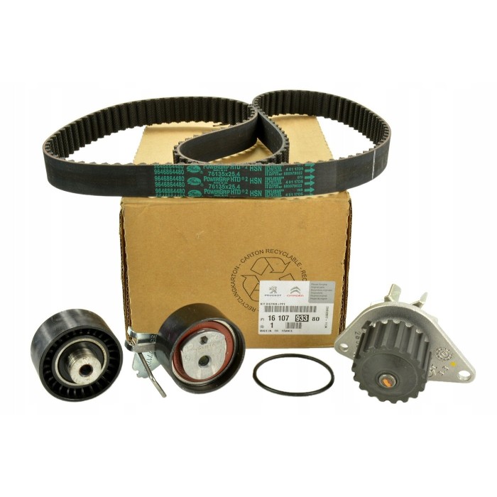 Kit Distribution + Pompe à Eau Pour Peugeot 206 207 307 1007 Citroën C2 C3 C4