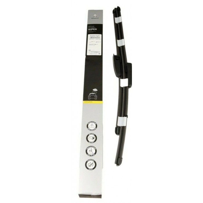 2 Balais d'Essuie Glace 650mm+550mm Pour Renault Grand Scénic II 7711230011