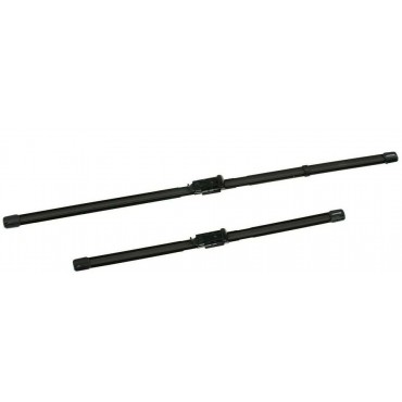 2 Balais d'Essuie Glace 600mm+400mm Pour Renault Fiat Ford Citroën 1515059