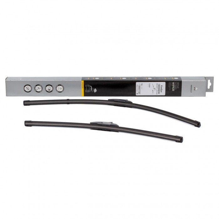 2 Balais d'Essuie Glace 650mm+475mm Pour Renault Kadjar
