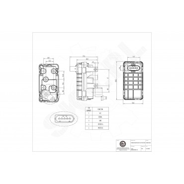 Actuateur de Turbo Wastegate Pour Ford C-Max Focus II Galaxy Mondeo IV 1521485