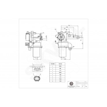 Actuateur de Turbo Wastegate Pour Toyota Land Cruiser 200 Lexus LX 1720151020
