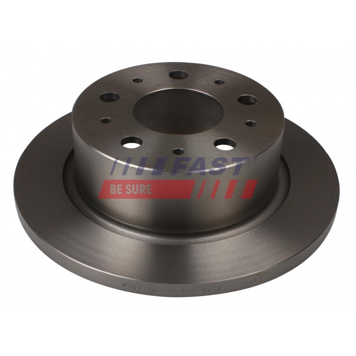 2 Disques de Frein Arrière Pour Peugeot Fiat Citroën 1607880680 51740250