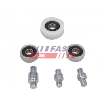 Kit Réparation Galet Porte Coulissante Droite Supérieur Pour Peugeot Fiat