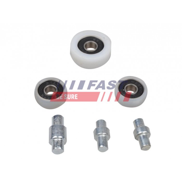 Kit Réparation Galet Porte Coulissante Droite Supérieur Pour Peugeot Fiat