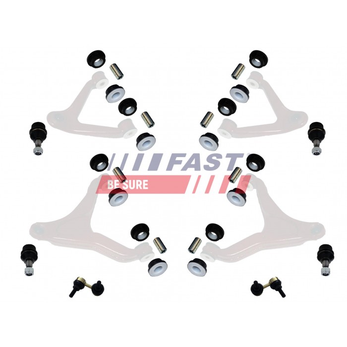 Kit Bras de Suspension Pour Iveco Daily III 500334713 500334714 500334716