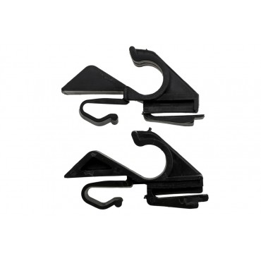 2 Support Fixation Clips Plage Arrière Gauche+Droit Pour Fiat Punto 71719952