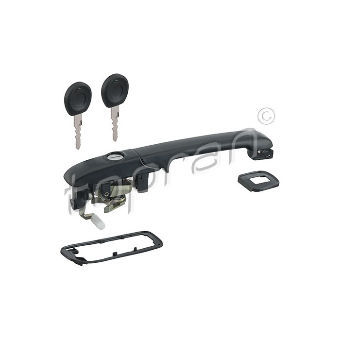 Poignée de Porte Extérieure Avant Droite Pour VW Passat 3A0837206B 3A0837206D