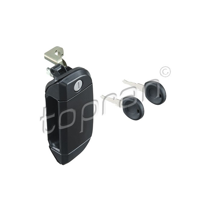 Poignée de Porte Extérieure Avant Droite Pour VW Transporter IV 701837206