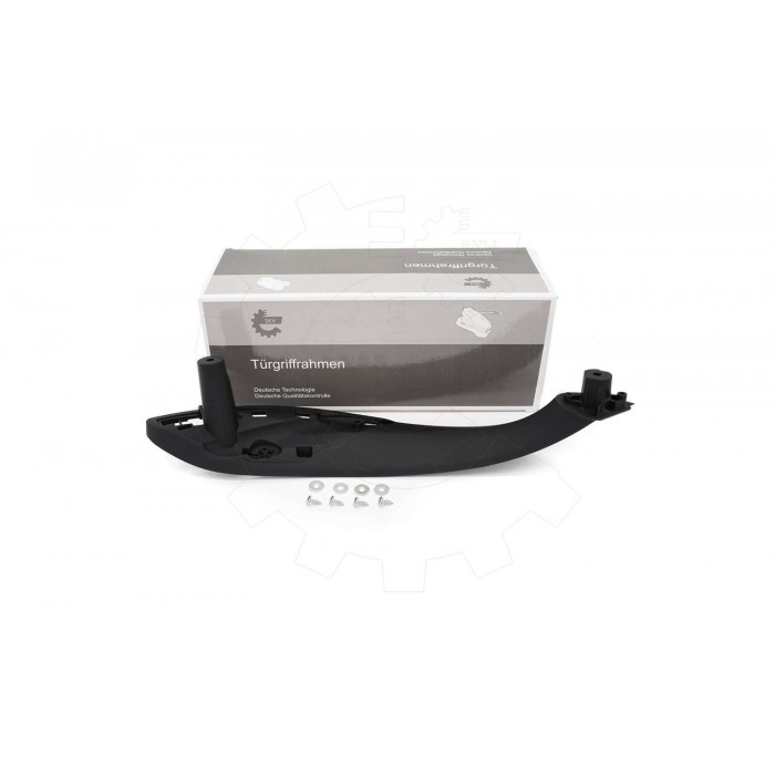 Poignée de Porte intérieure Gauche Noire Cache Pour BMW 51417279311