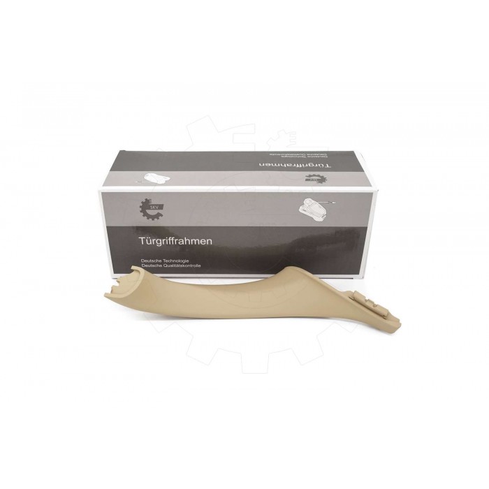 Poignée de Porte intérieure Droite Beige Cache Pour BMW 51417225854