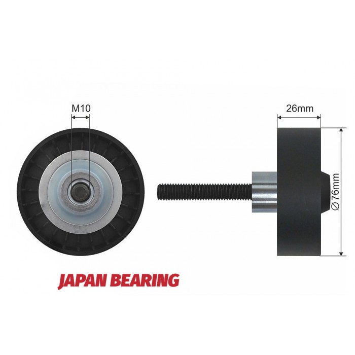 Poulie Galet Tendeur Courroie Accessoire Pour VW EOS Audi Seat Skoda 1J0145276