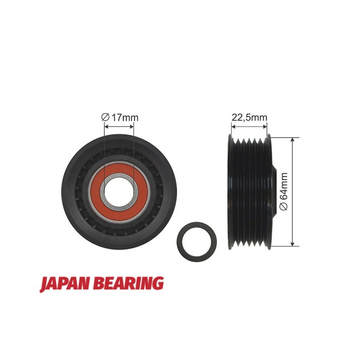 Poulie Galet Tendeur Courroie Accessoire Pour VW Audi A4 A6 Mercedes-Benz Skoda