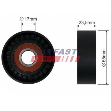 Galet Tendeur Courroie d'Accessoire Pour Opel Fiat 500 Ford Alfa Romeo 1204298