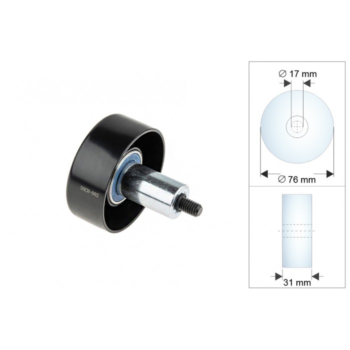 Galet Tendeur Courroie d'Accessoire Pour Ford Nissan Buick Chevrolet 1S7Z8678AC