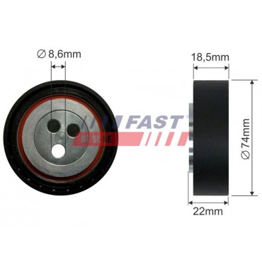 Galet Tendeur Courroie d'Accessoire Pour Fiat Ducato Iveco Daily III IV V