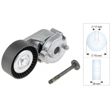 Galet Tendeur Courroie d'Accessoire Pour Jeep Grand Cherokee II 04854089A