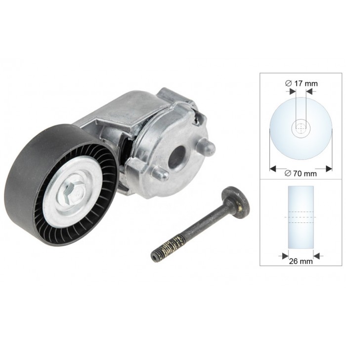 Galet Tendeur Courroie d'Accessoire Pour Jeep Grand Cherokee II 04854089A