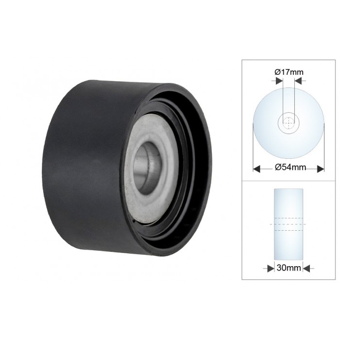 Galet enrouleur de Courroie d'Accessoire Pour Mercedes-Benz Chrysler Jeep