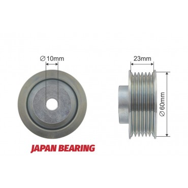 Galet enrouleur de Courroie d'Accessoire Pour Suzuki Grand Vitara I 4916065D40