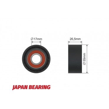 Galet Tendeur de Courroie d'Accessoire Pour Peugeot 108 Citroën DS 1611426280