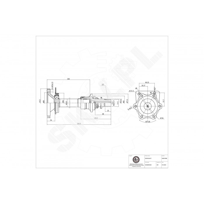 Cardan Arbre de Transmission Avant Droit Pour VW Seat Ford Galaxy 02N409344E