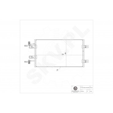 Condenseur de Clim Pour Renault Opel Nissan Vauxhall 93657126 93857126 93861172