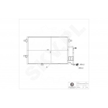 Condenseur de Clim Pour Audi A6 Allroad 4B0260403G 4B0260403R 4Z7 260 403 C