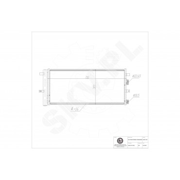 Condenseur de Clim Pour Ford Galaxy Mondeo V S-Max Ford USA Edge