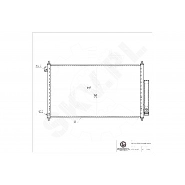 Condenseur de Clim Pour Honda Accord VII 80110-SEA-003 80110-SEA-013 80110SSTE01