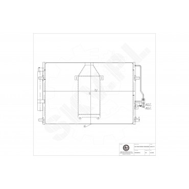 Condenseur de Clim Pour Mercedes-Benz Sprinter 9065000554 A9065000554
