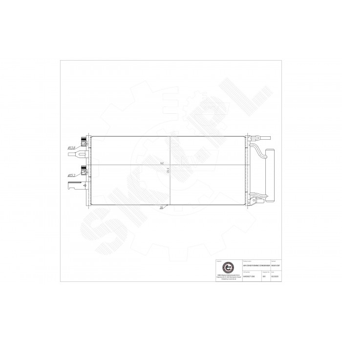 Condenseur de Clim Pour BMW Série 1 F40 2 F45 X1 F48 Mini Mini
