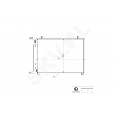 Condenseur de Clim Pour Suzuki Swift V 9531052R00