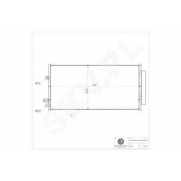 Condenseur de Clim Pour Fiat Alfa Romeo Jeep Renegade SUV Van 51938531 51966751