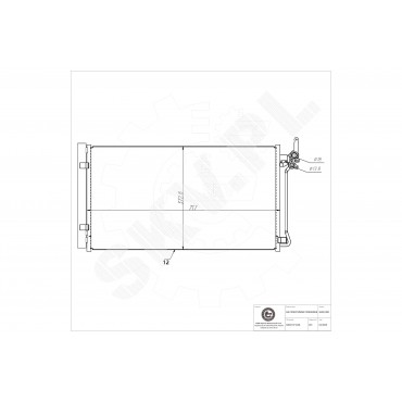 Condenseur de Clim Pour Land Rover Discovery Sport Range Rover Evoque LR115952