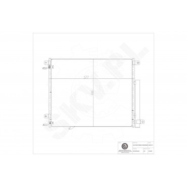 Condenseur de Clim Pour Honda CR-V V 80100TBAA01 80100TBAA02