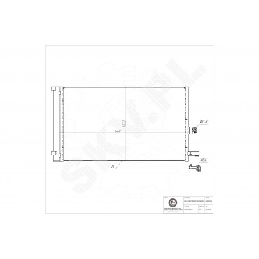 Condenseur de Clim Pour BMW X3 F97 G01 G08 X4 F98 G02 X5 F95 G05 64539389411