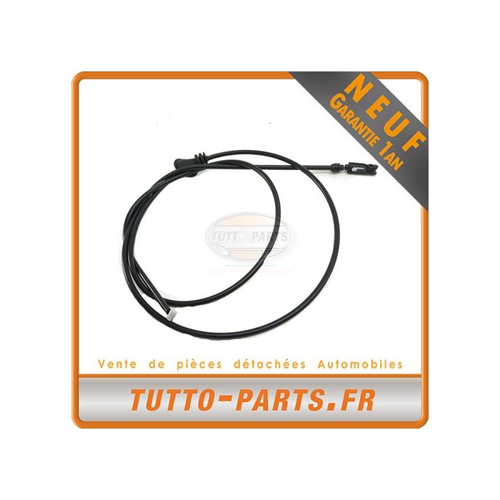 Câble ouverture capot pour MERCEDES 190 - W201
