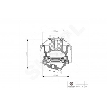 Support Moteur Avant Pour Mercedes-Benz Classe C T-Model CLK SLK A203 241 11 13