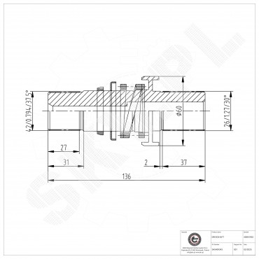 Arbre Axe de Roue Pour VW California T5 Camper Multivan V Transporter 0A5409343