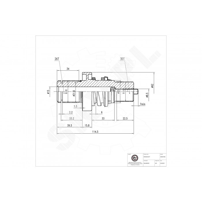 Arbre Axe de Roue Pour VW California T5 Camper Multivan V Transporter 09K409352