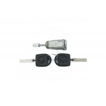 Barillet Serrure de Porte Avant Gauche Pour VW Bora Golf IV 1U0837167 1U0837167A