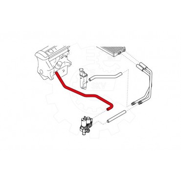 Tuyau d'Eau Liquide de Refroidissement Pour BMW Série 3 E46 64216902683 6902683