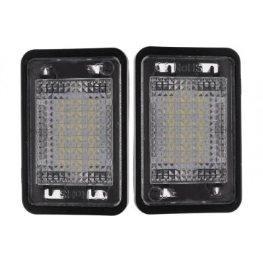 2 Feux de Plaque d'Immatriculation Pour Mercedes-Benz Classe GLK A2048200156